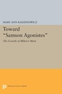 Cover: Toward Samson Agonistes - Princeton University Press