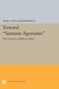 Cover: Toward Samson Agonistes - Princeton University Press