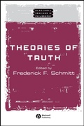Cover: Theories of Truth - Wiley