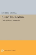 Cover: Kunihiko Kodaira, Volume III - Princeton University Press