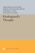 Cover: Kierkegaard's Thought - Princeton University Press