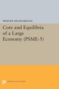 Cover: Core and Equilibria of a Large Economy. (PSME-5) - Princeton University Press