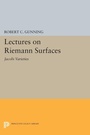 Cover: Lectures on Riemann Surfaces - Princeton University Press