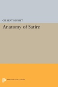 Cover: Anatomy of Satire - Princeton University Press