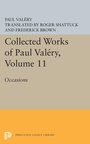 Cover: Collected Works of Paul Valery, Volume 11 - Princeton University Press