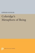 Cover: Coleridge's Metaphors of Being - Princeton University Press