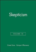 Cover: Skepticism, Volume 10 - Wiley