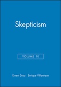 Cover: Skepticism, Volume 10 - Wiley