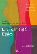 Cover: Environmental Ethics - Wiley