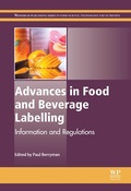 Cover: Advances in Food and Beverage Labelling - Woodhead Publishing