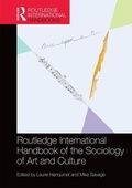 Cover: Routledge International Handbook of the Sociology of Art and Culture - Routledge