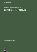 Cover: Lexicon in Focus - De Gruyter Akademie Forschung