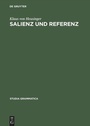 Cover: Salienz und Referenz - De Gruyter Akademie Forschung
