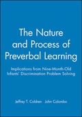 Cover: The Nature and Process of Preverbal Learning - Wiley