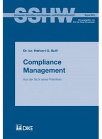Abbildung von: Compliance Management - Dike Verlag Zürich