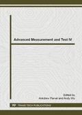 Cover: Advanced Measurement and Test IV - Trans Tech Publications Ltd