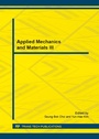 Cover: Applied Mechanics and Materials III - Trans Tech Publications Ltd