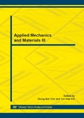 Cover: Applied Mechanics and Materials III - Trans Tech Publications Ltd
