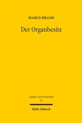 Cover: Der Organbesitz - Mohr Siebeck