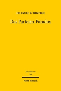 Enlarge image Cover: Das Parteien-Paradox - Mohr Siebeck