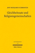 Cover: Gleichheitssatz und Religionsgemeinschaften - Mohr Siebeck
