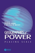 Cover: Geographies of Power - Wiley
