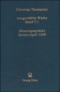 Cover: Ausgew&auml;hlte Werke - Georg Olms Verlag