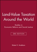 Cover: Land-Value Taxation Around the World - Wiley