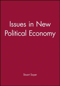 Enlarge image Cover: Issues in New Political Economy - Wiley