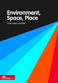 Enlarge image Cover: Environment, Space, Place: Volume 6, Issue 2 - Zeta Books