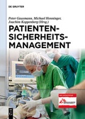 Cover: Patientensicherheitsmanagement - De Gruyter