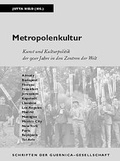 Cover: Metropolenkultur - VDG Weimar - Verlag und Datenbank f&uuml;r Geisteswissenschaften