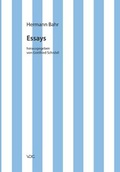 Cover: Hermann Bahr / Essays - VDG Weimar - Verlag und Datenbank f&uuml;r Geisteswissenschaften