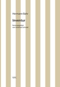 Cover: Hermann Bahr / Inventur - VDG Weimar - Verlag und Datenbank f&uuml;r Geisteswissenschaften