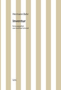 Enlarge image Cover: Hermann Bahr / Inventur - VDG Weimar - Verlag und Datenbank für Geisteswissenschaften