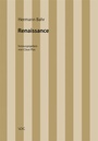 Cover: Hermann Bahr / Renaissance - VDG Weimar - Verlag und Datenbank für Geisteswissenschaften