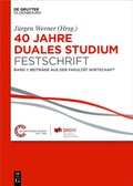 Cover: 40 Jahre Duales Studium. Festschrift - De Gruyter Oldenbourg