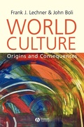 Cover: World Culture - Wiley