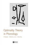 Cover: Optimality Theory in Phonology - Wiley