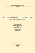 Cover: Lectures medievales et renaissantes du <<Timee>> de Platon - Peeters Publishers