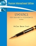 Cover: Statistics for Business & Economics - Pearson
