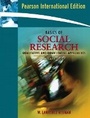 Cover: Basics of Social Research - Pearson
