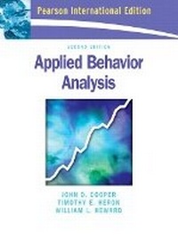 Enlarge image Cover: Applied Behavior Analysis - Pearson