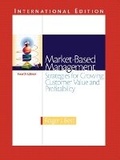 Cover: Market-Based Management - Pearson