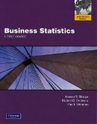 Enlarge image Cover: Business Statistics - Pearson