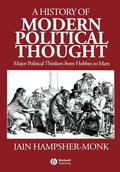 Cover: A History of Modern Political Thought - Wiley