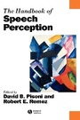 Cover: The Handbook of Speech Perception - Wiley