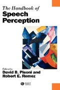 Cover: The Handbook of Speech Perception - Wiley