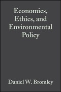 Cover: Economics, Ethics, and Environmental Policy - Wiley