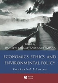 Cover: Economics, Ethics, and Environmental Policy - Wiley